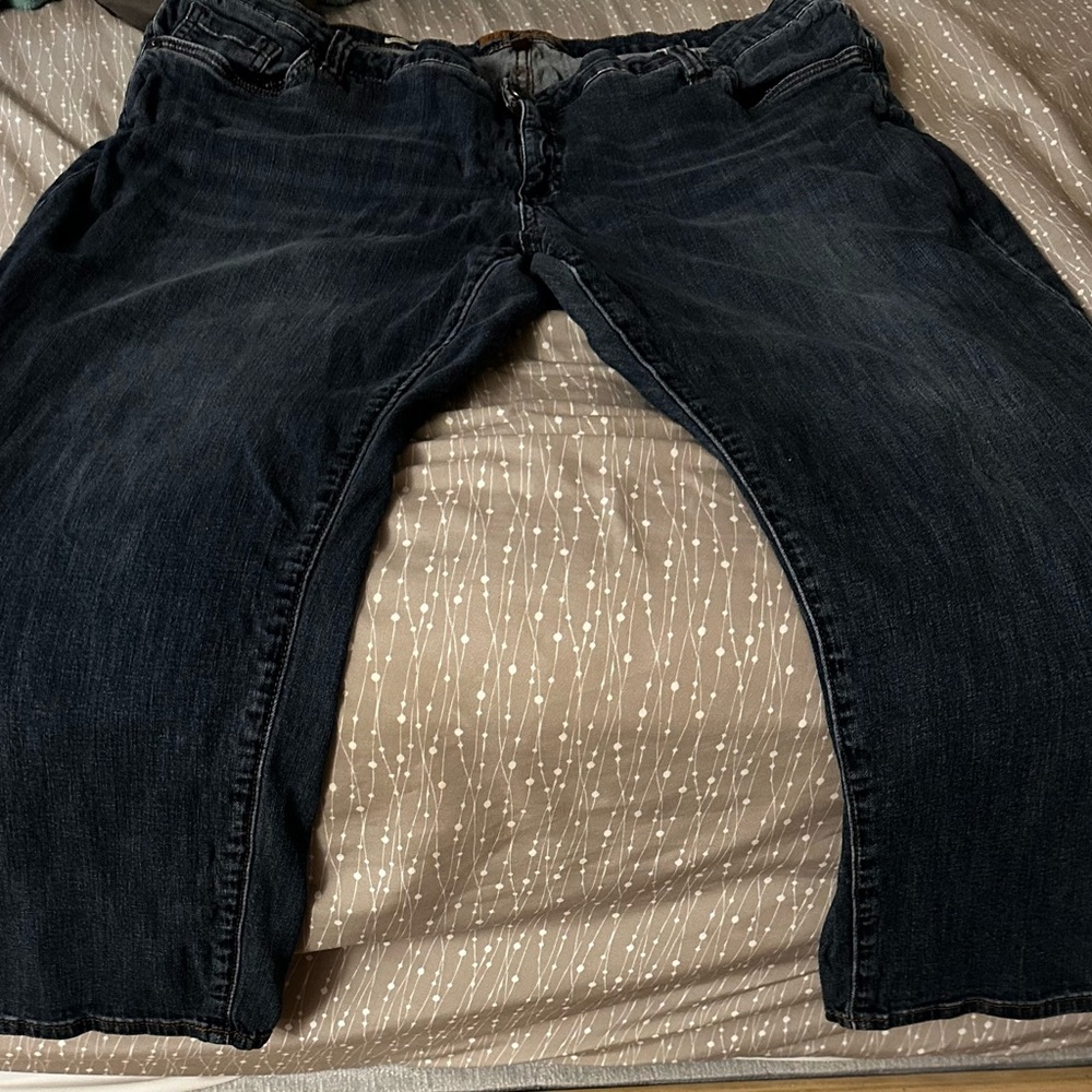 Womans Plus Jean depending on height this may be ankle length otherwise cropped